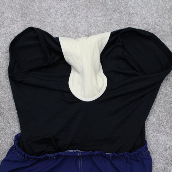 L.L. Bean Cycling Shorts Women Large Blue Inner Padded Cargo Pocket w/ 7" inseam - Picture 9 of 12